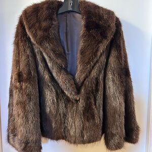 Chic Brown Teddy Jacket